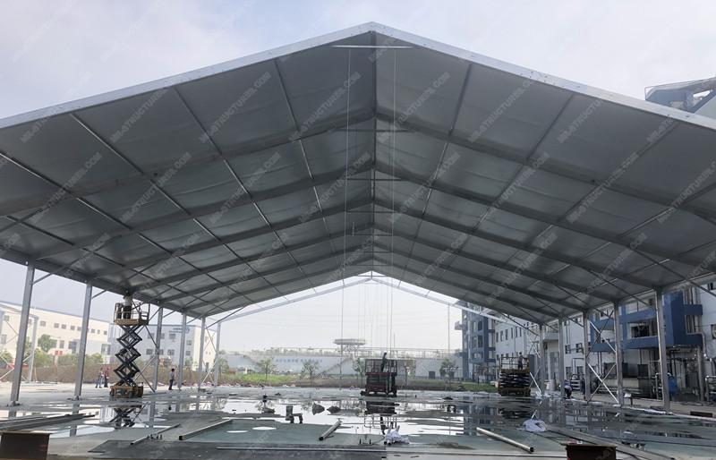 Outdoor pvc temporary warehouse tent