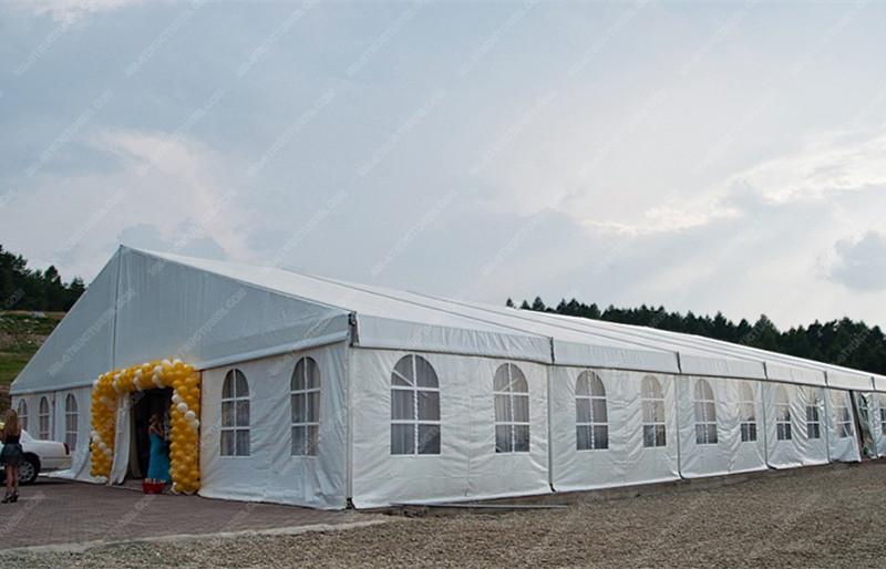 big Outdoor clear span wedding tent prices