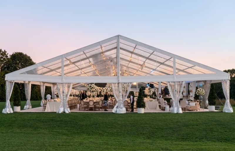 Transparent tent