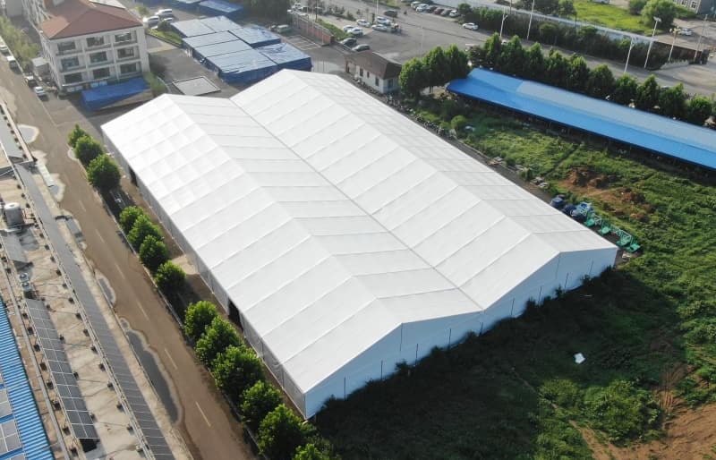 Warehouse tent