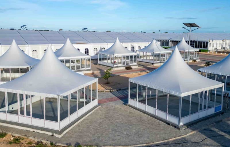 Pagoda tent