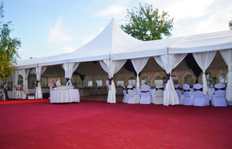 High peak tent