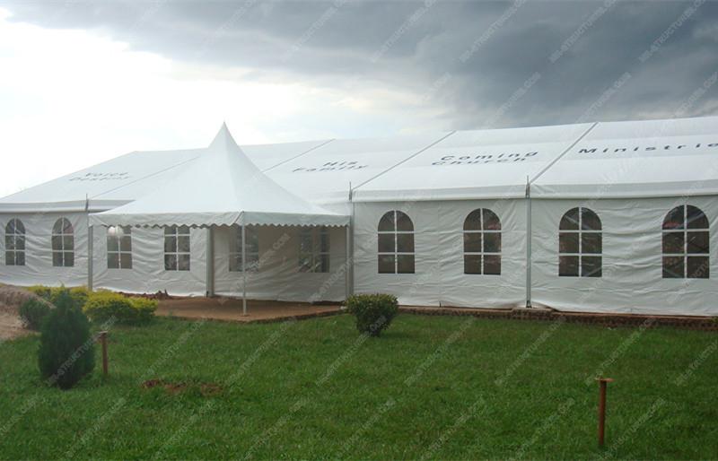 Church Tent Provides Shelter for Homeless Community