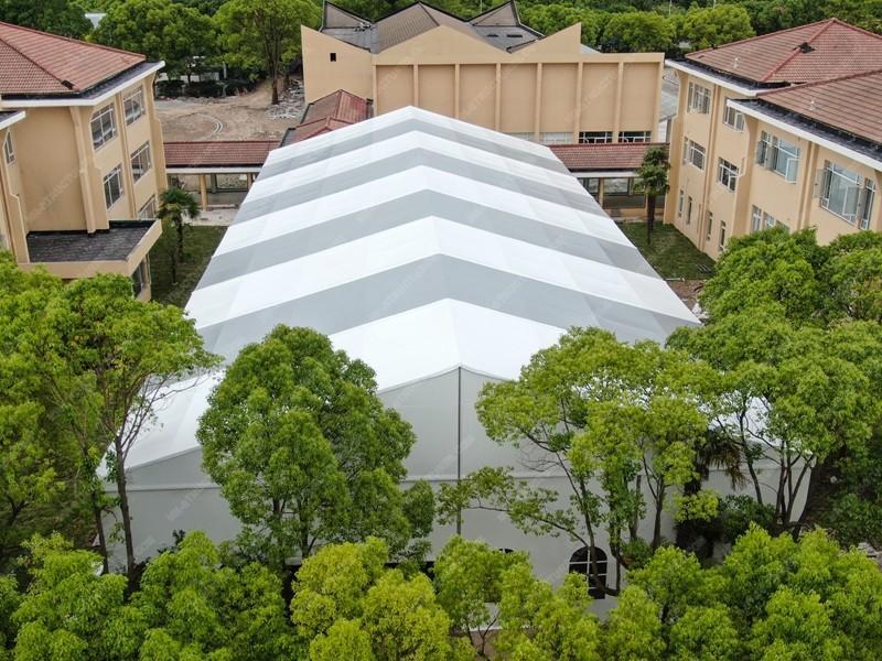 Grande tente extérieure transparente en aluminium pour événement