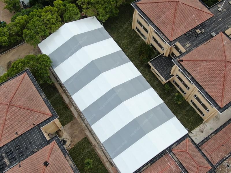 Grande tente extérieure transparente en aluminium pour événement