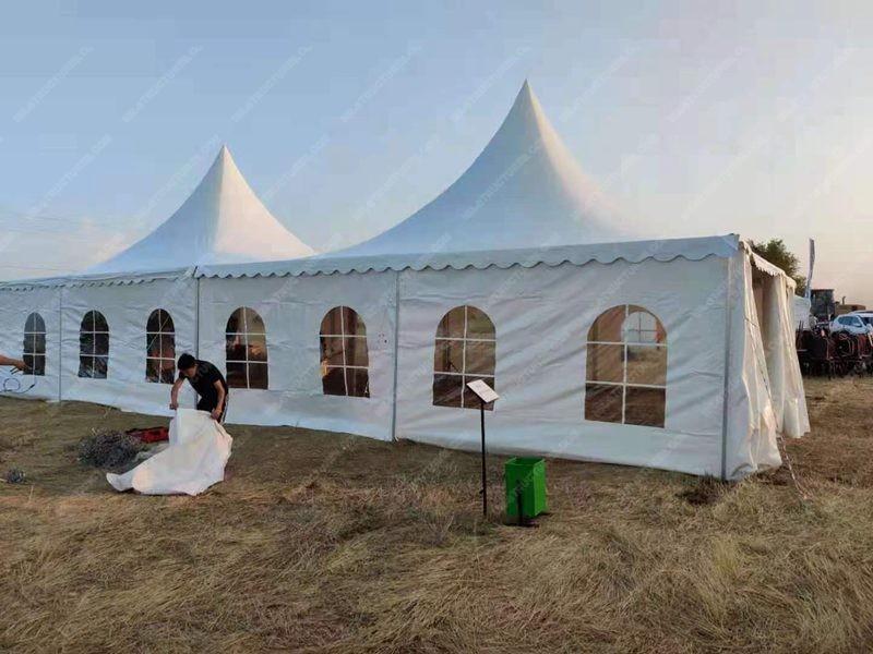 Tienda de campaña tipo pagoda para exteriores de 10 x 10 pulgadas