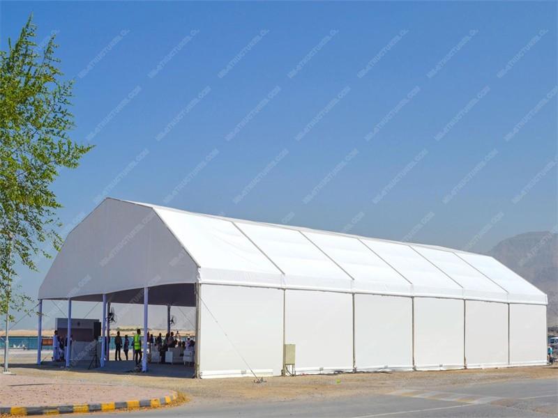 Grande tente polygonale en aluminium pour événements