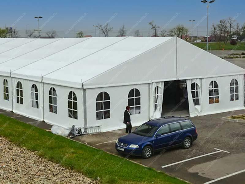 Large White Event Tent