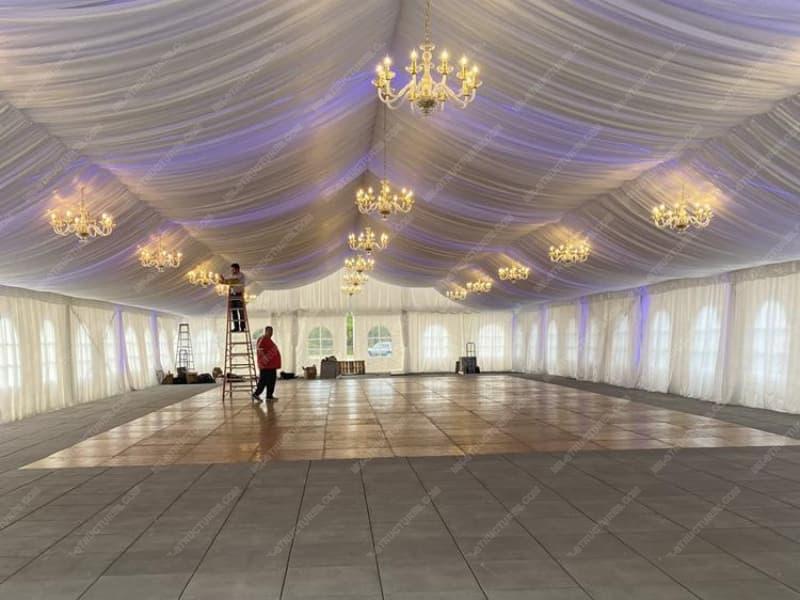 15m Large White Event Tent