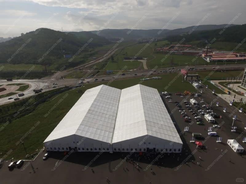 40x100m White Warehouse Tent