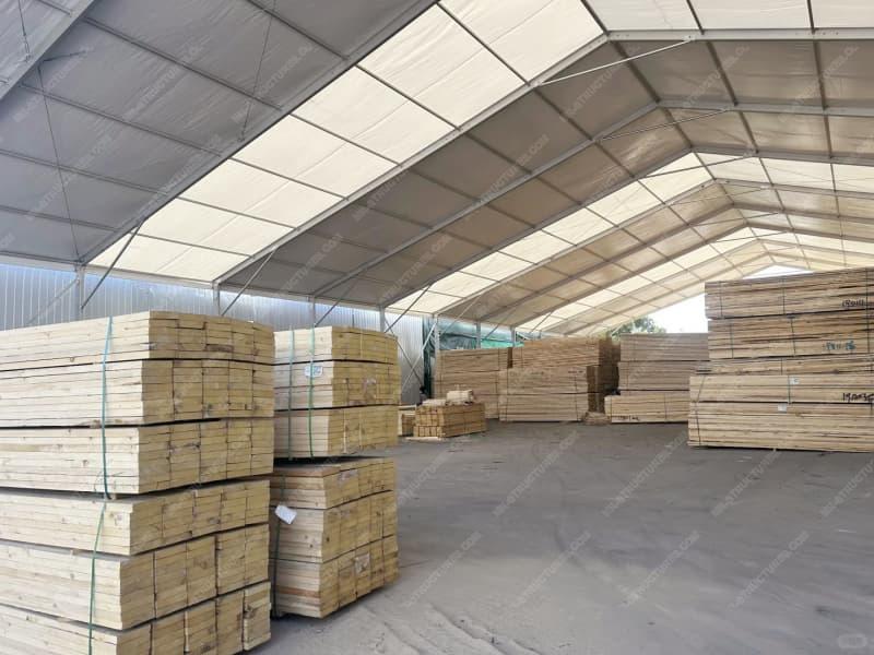 Large White Warehouse Tent