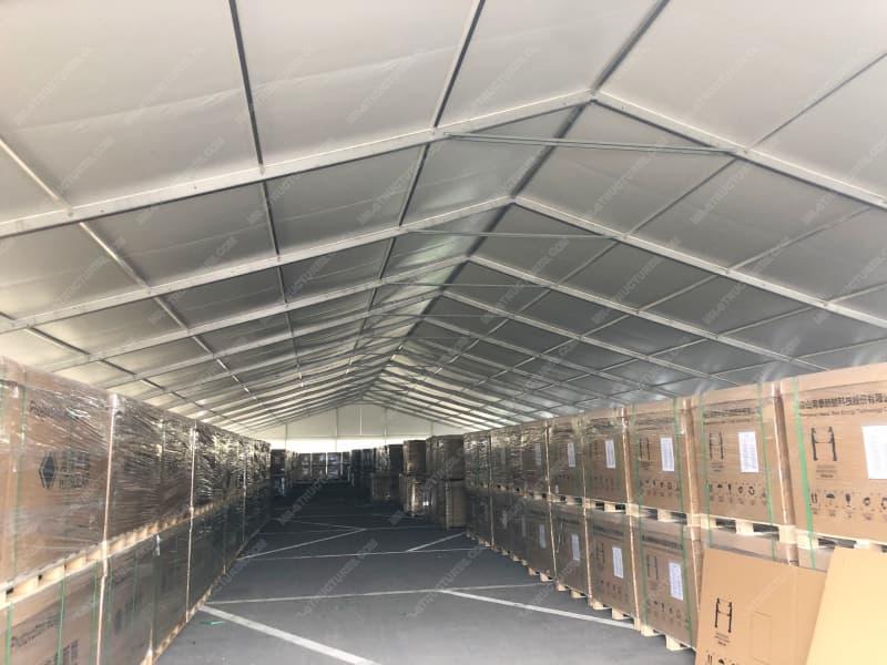 Carpa de almacén impermeable de 3750 metros cuadrados