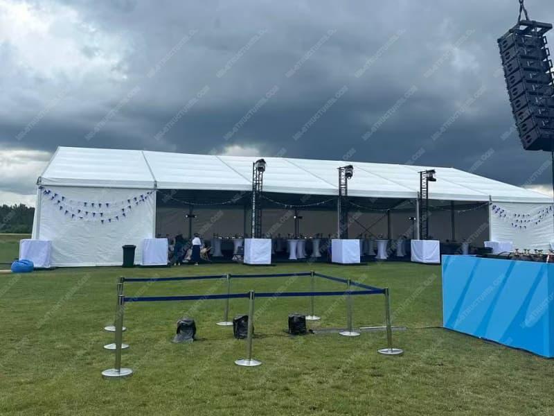 20×20 Clear Span Wedding Tent