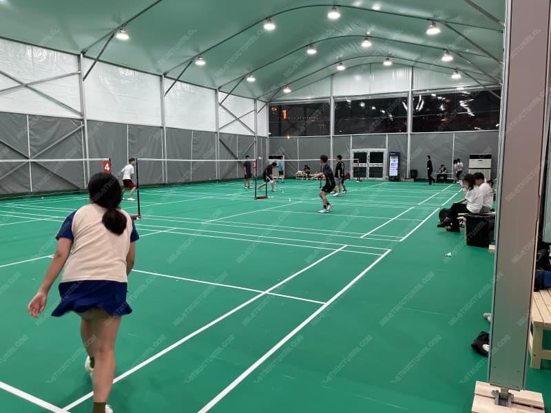 Pvc Basketball Court With Roof