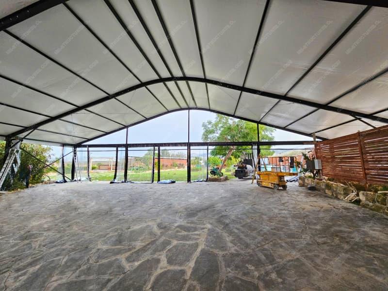 Large Aluminum Arcum Sport Court Tent