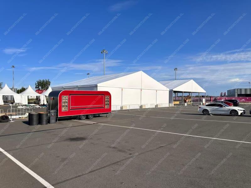 20×20 Clear Span Wedding Tent