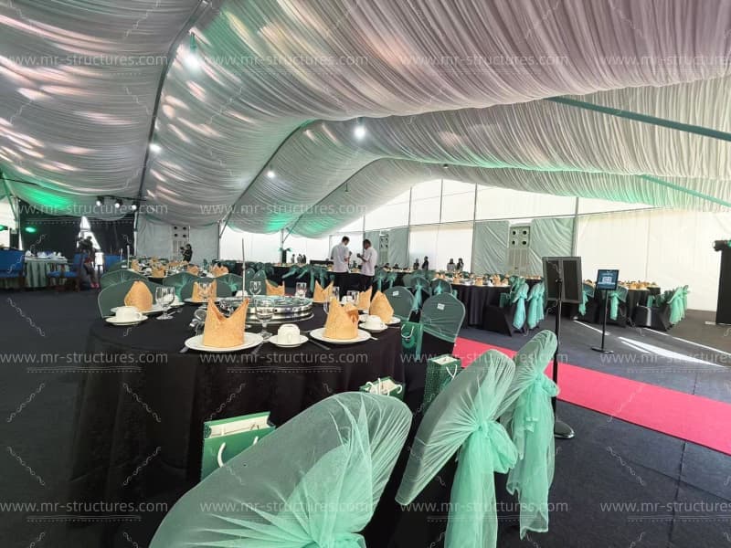 arcum tent curved roof design