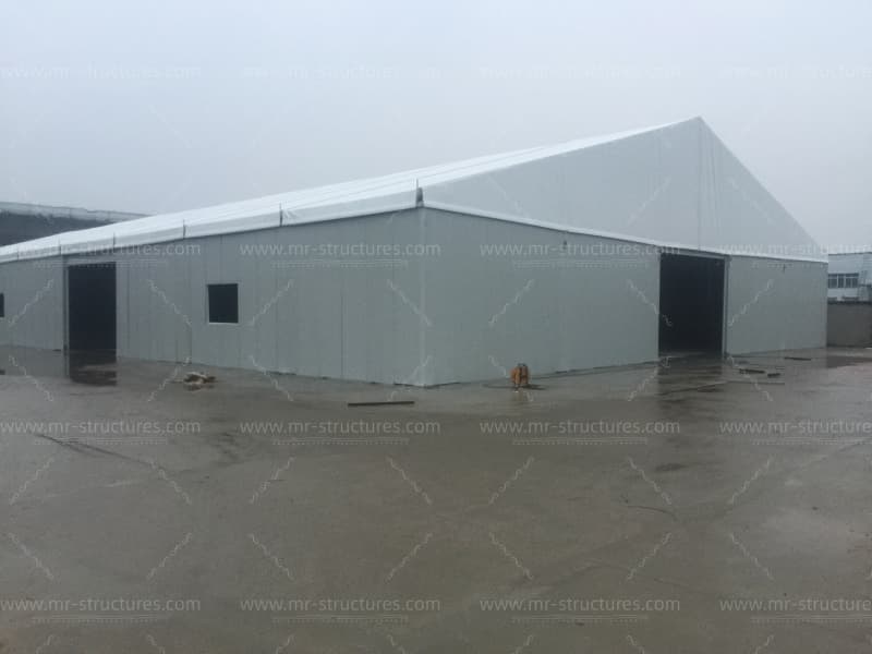 aluminum warehouse tent rolling door