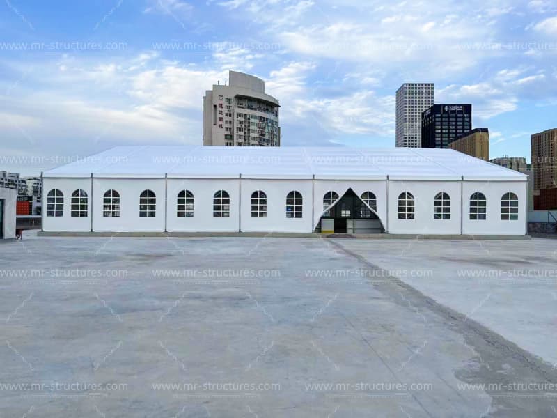 20x35m Large Marquee Tent Outdoor Full View Setup