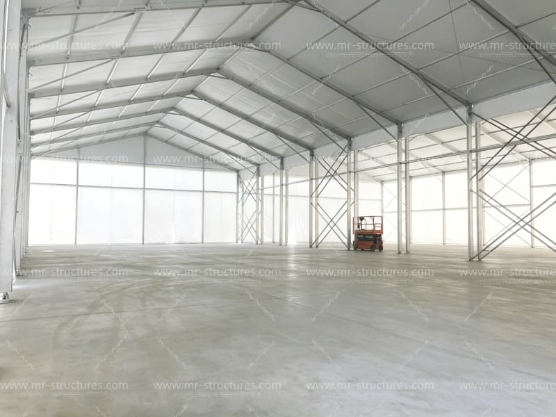 warehouse tent for sale clear span interior