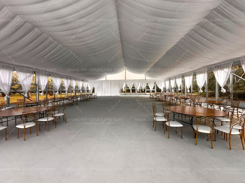 30x40m event tent large clear span interior