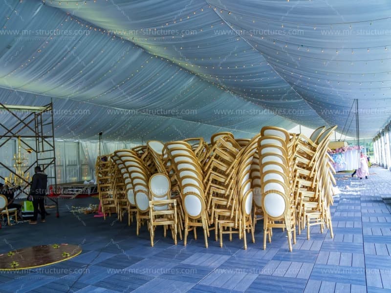 30x40m event tent banquet setup