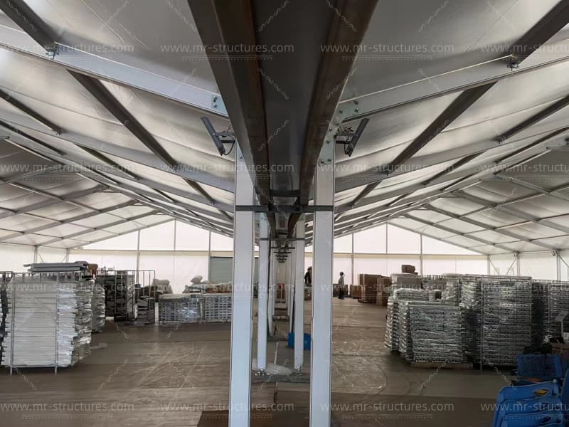 heavy duty aluminum warehouse structure