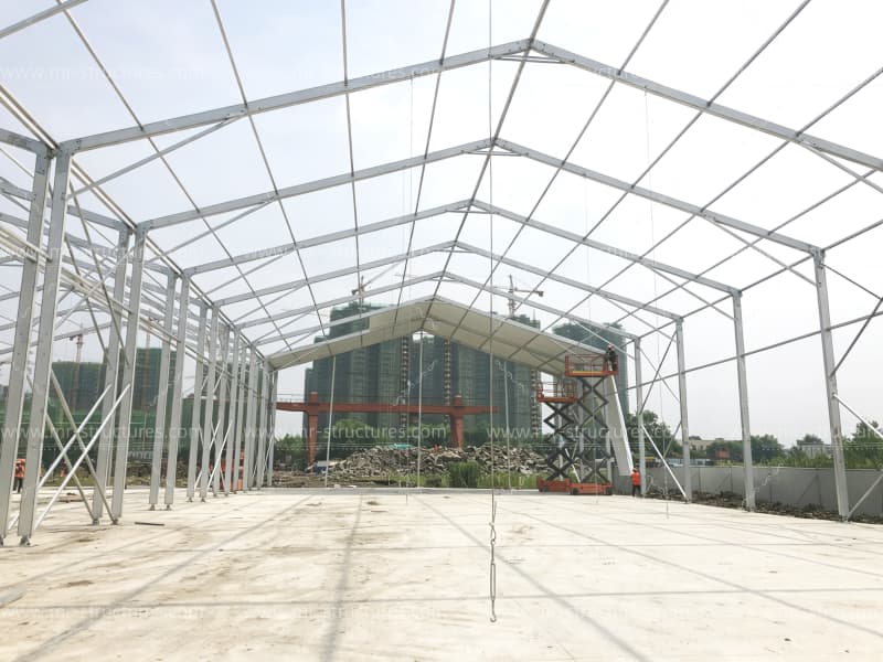 heavy duty warehouse tent for sale installation