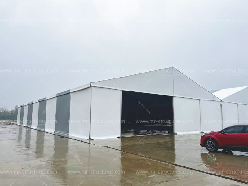 storage tent for sale industrial setup