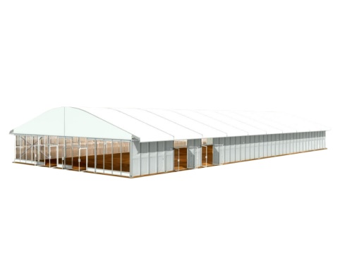 Arcum Arch Tent Curved Frame Structure