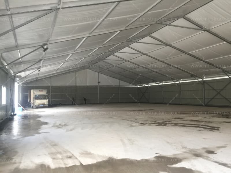 clear aspan industrial storage structure