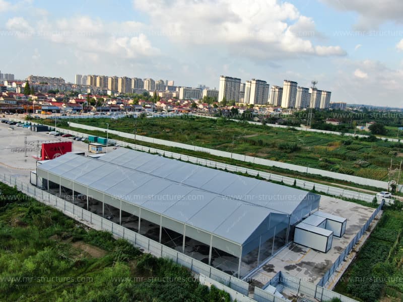 16x55m tent for badminton games