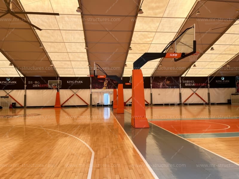 indoor sports tent professional courts